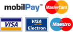 Partener plata cu cardul, visa, visa electron, mastercard, maestro